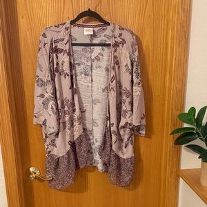 Floral Knox Rose Kimono Cardigan